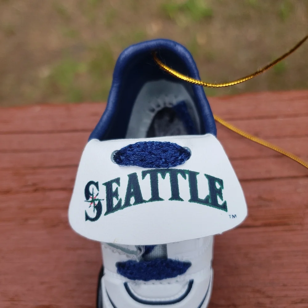 2002 Seattle Mariners Baseball Cleat Hanging Ornament